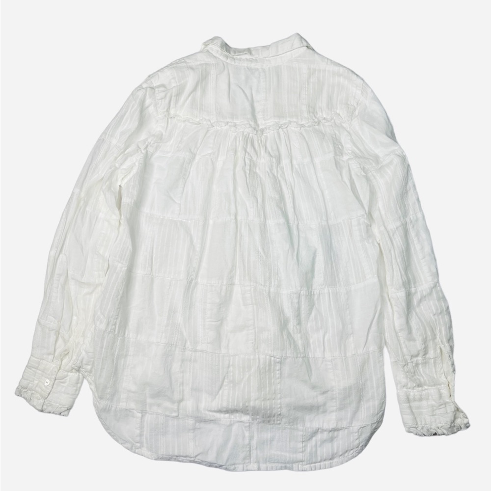 Sundance Size Xs Collar Patchwork Button Down Shi… - image 3